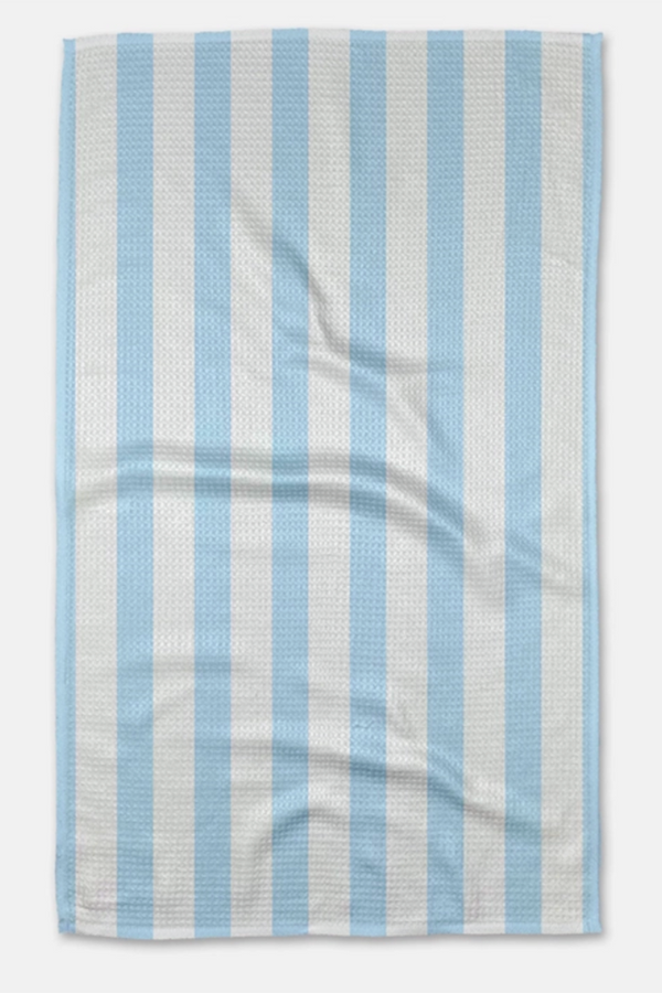 Geometry Kitchen Tea Towel - Seaside Stripes