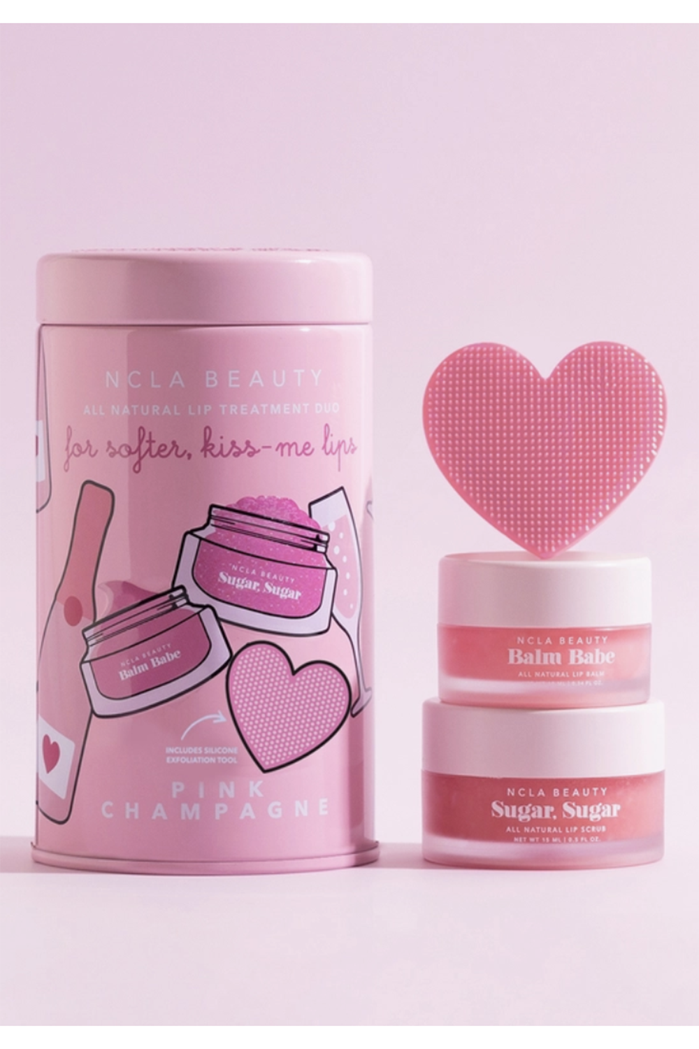 Lip Care Kit - VDAY Pink Champagne