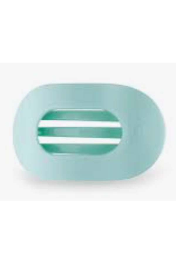 Teleties Flat Round Hair Clip - Mint to Be