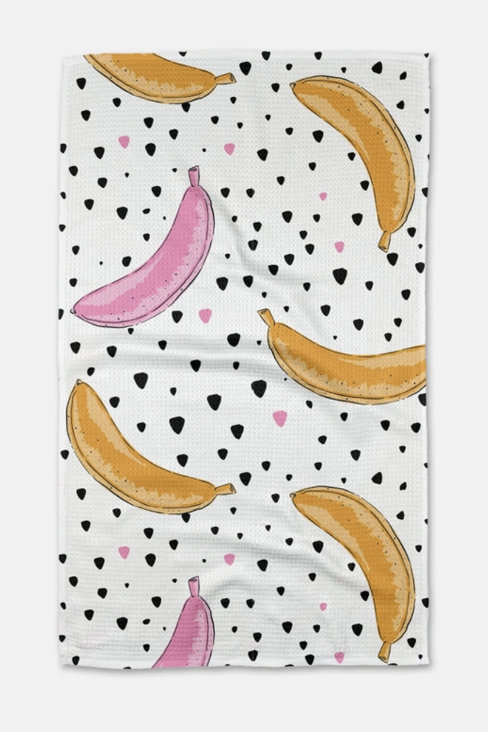 Geometry Kitchen Tea Towel - Color Pop Bananas