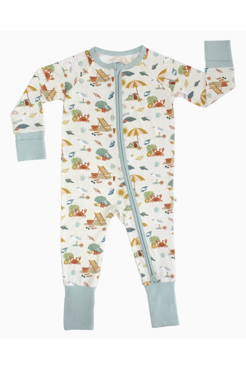 Bamboo Sleeper Pajamas - Beach Day