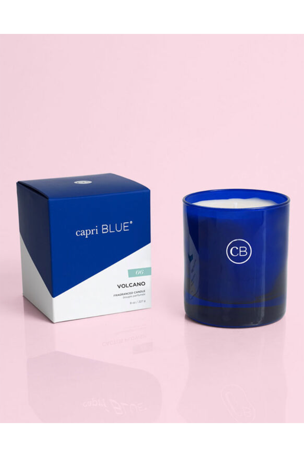 Boxed Signature Candle - Volcano - Blue