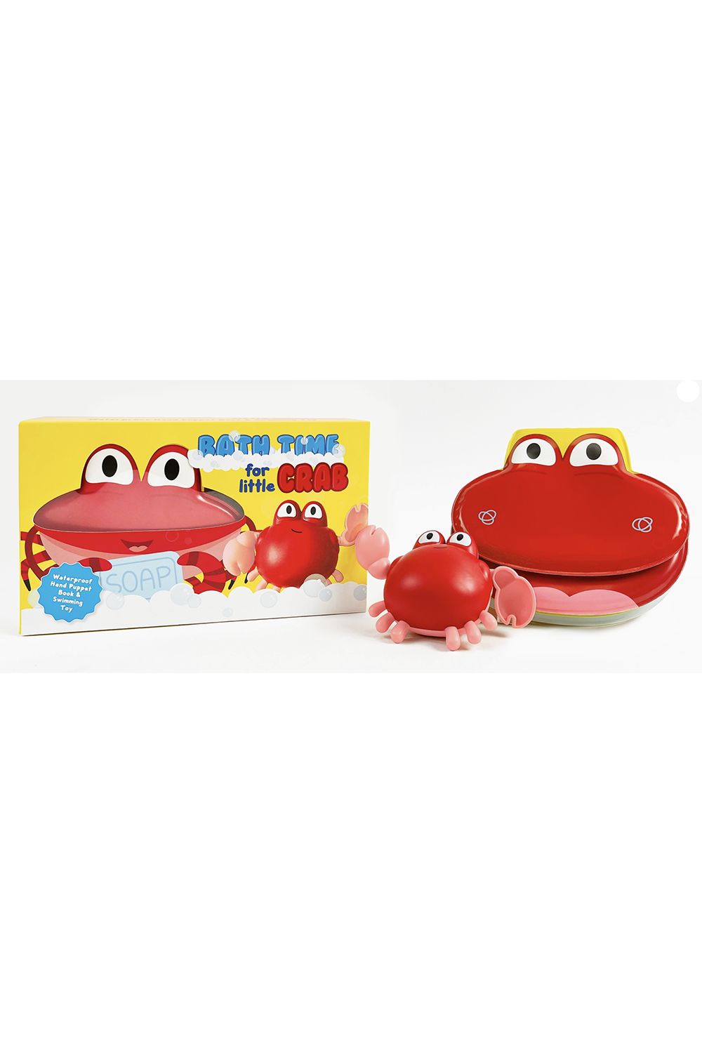 Bath Time for Little Crab Book + Toy