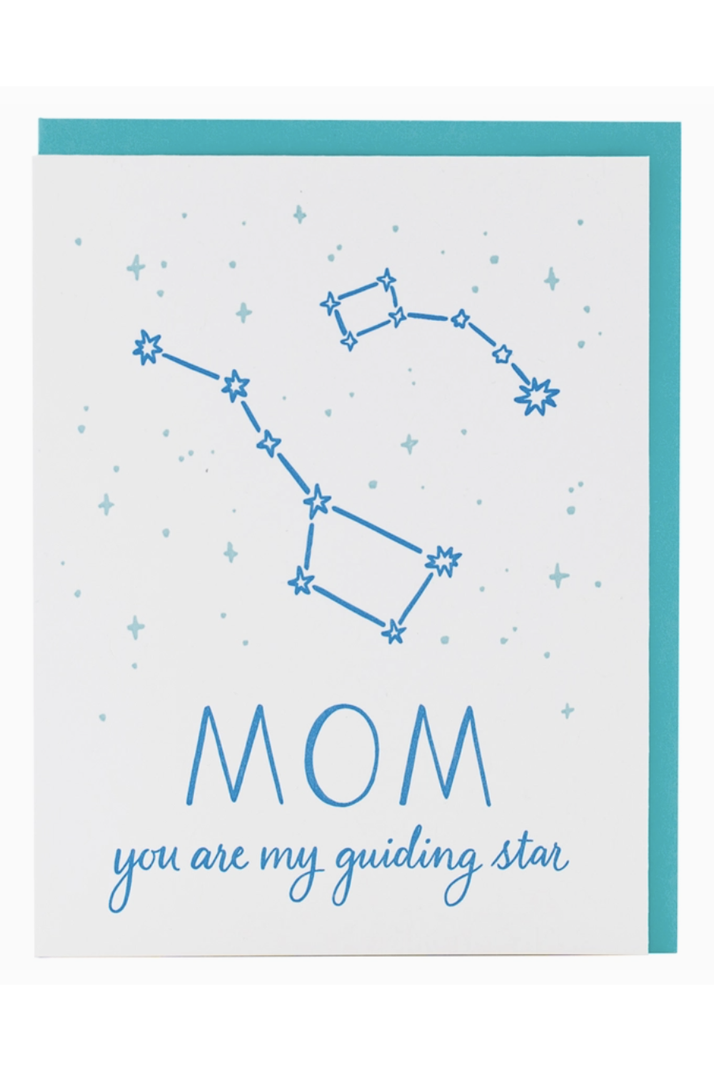 Smudgey Greeting Card - Mother's Day Big Dipper