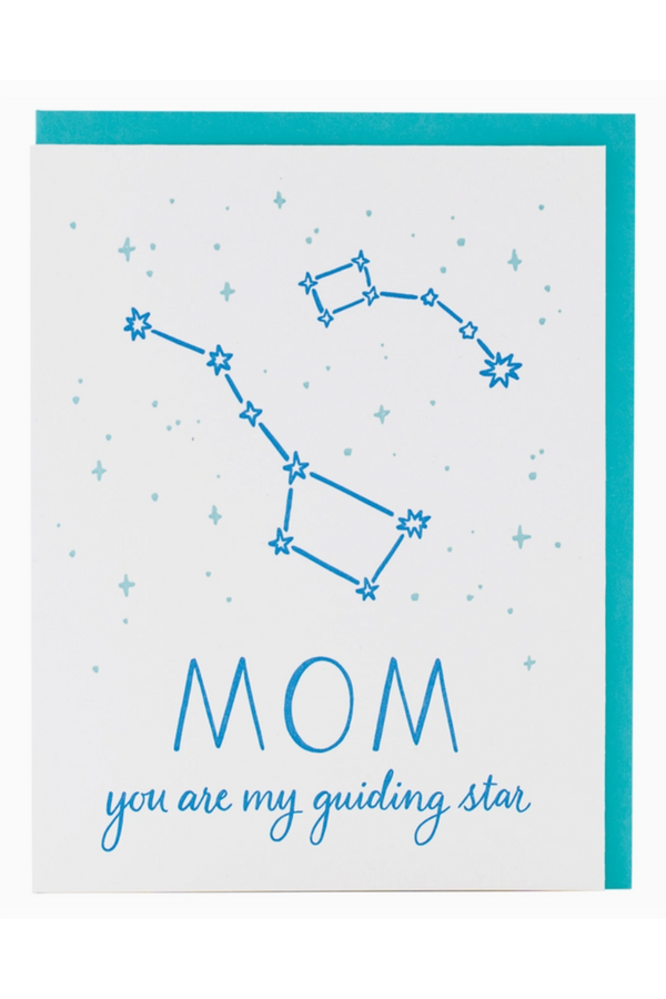 Smudgey Greeting Card - Mother's Day Big Dipper