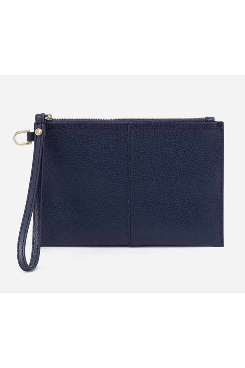 Vida Small Pouch - Micro Pebbled Hide Mood Indigo