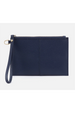 Vida Small Pouch - Micro Pebbled Hide Mood Indigo