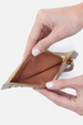 Carte Hobo Card Slot Wallet - Velvet Hide Taupe