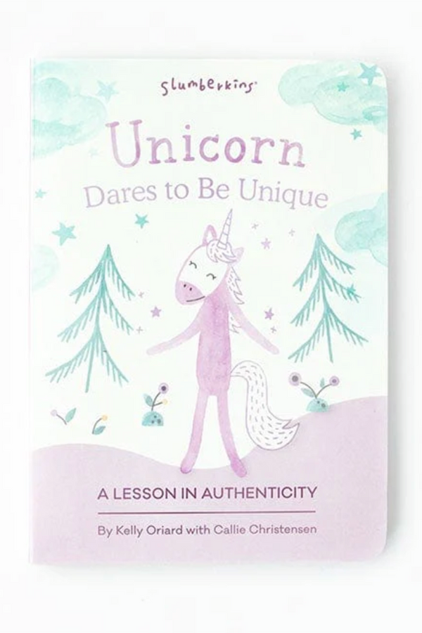 Slumberkins Book - Unicorn Dares to be Unique