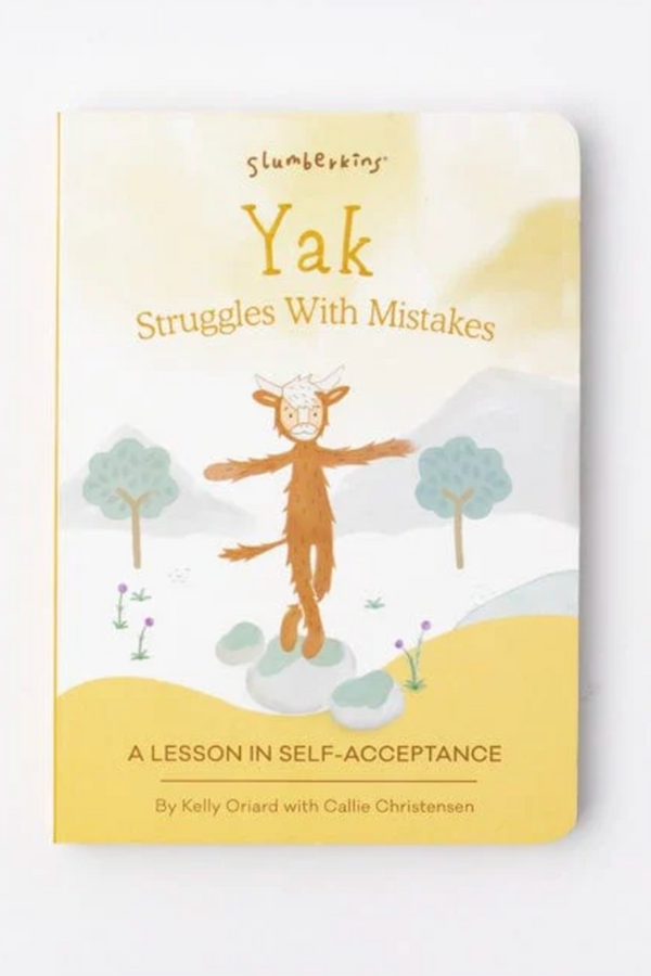 Slumberkins Book - Yak Struggles With Mistakes
