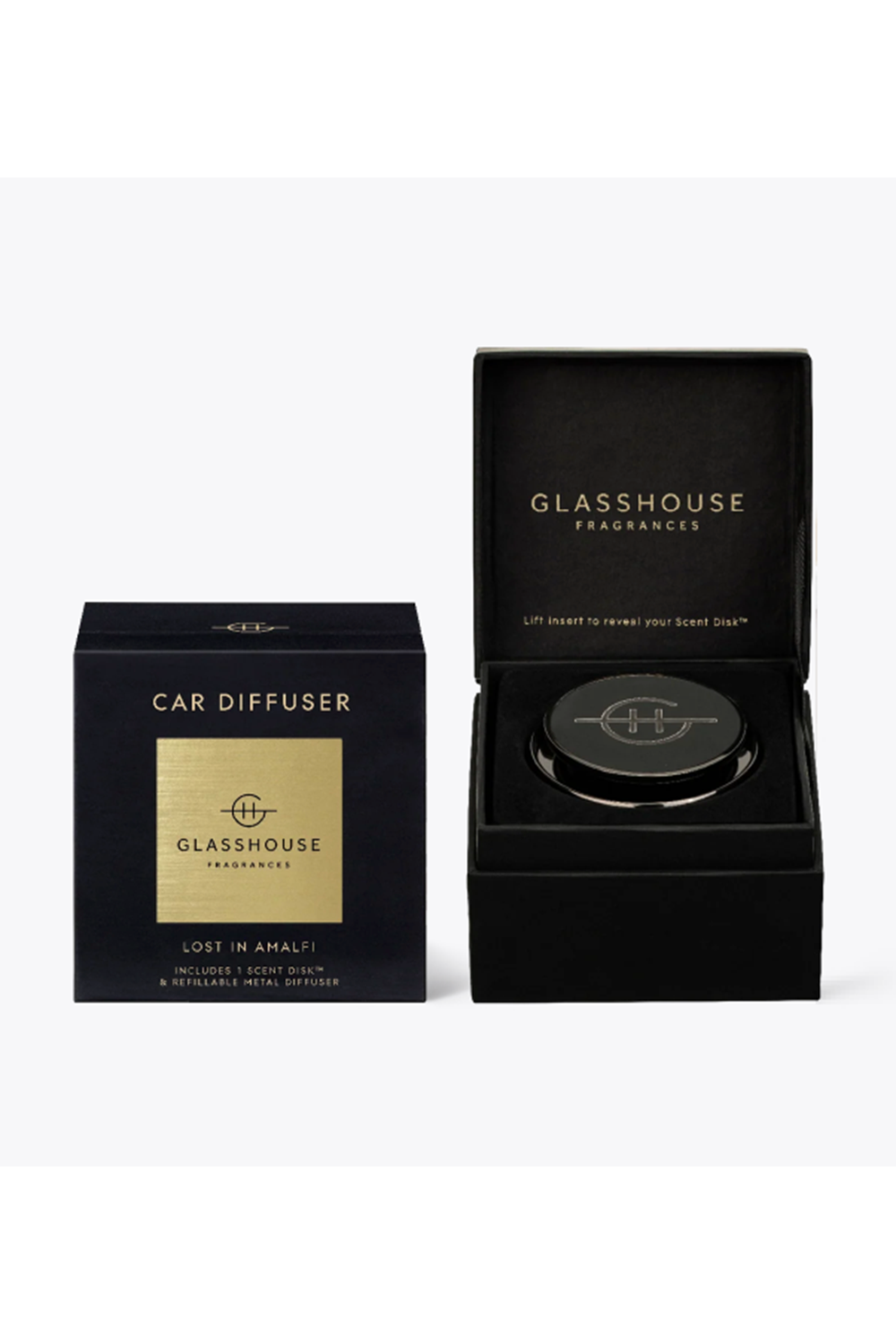 Glasshouse Car Diffuser KIT - Lost in Amalfi