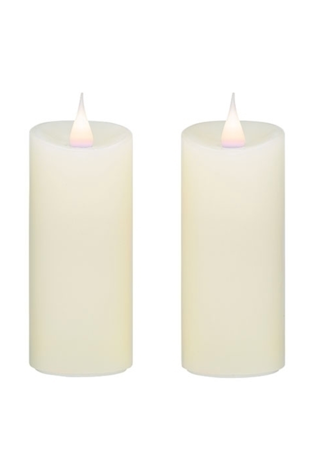 RM 2 Piece Ivory Votive Candles