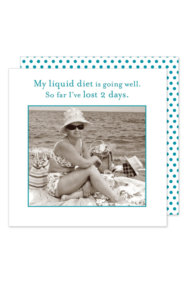 SM Cocktail Napkins - Liquid Diet