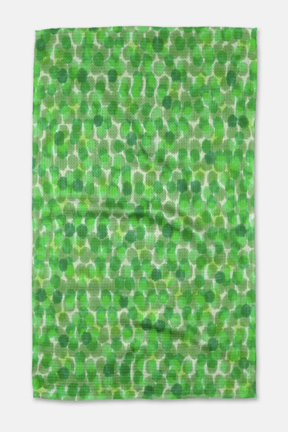 Geometry Kitchen Tea Towel - Green Wonderland