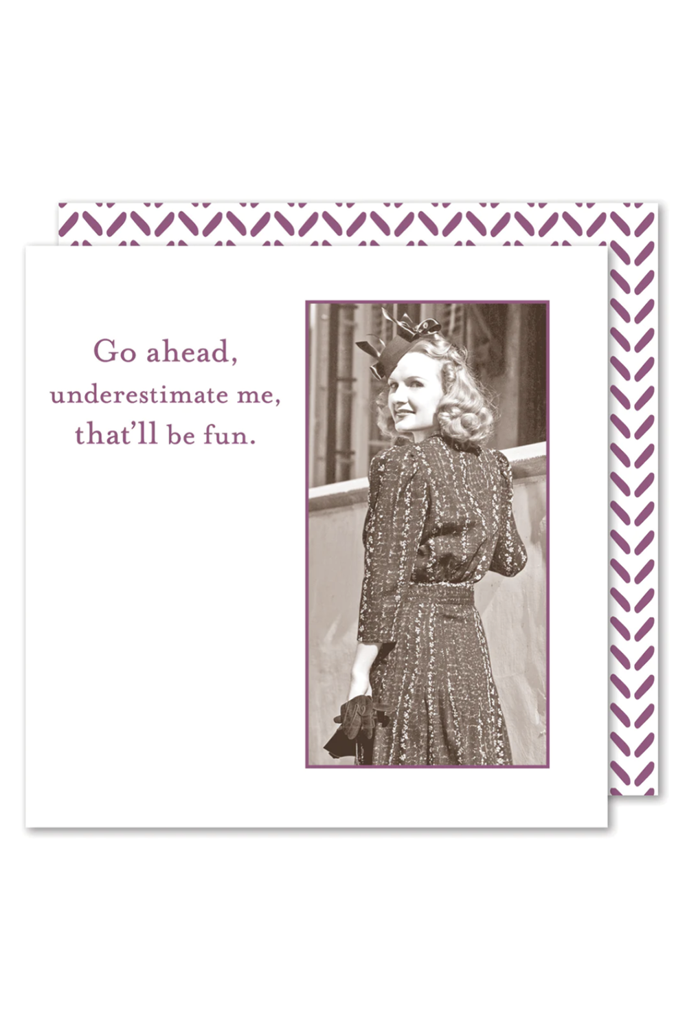 SM Cocktail Napkins - Underestimate Me