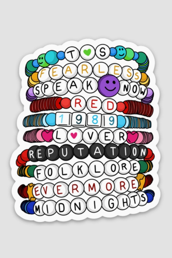 Trendy Sticker - Eras Friendship Bracelets