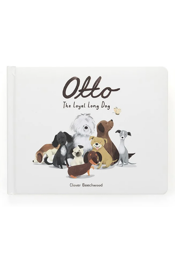 JELLYCAT Otto the Loyal Long Dog Book