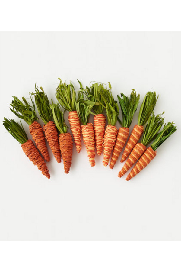 Mini Carrot Deocr Set of 4