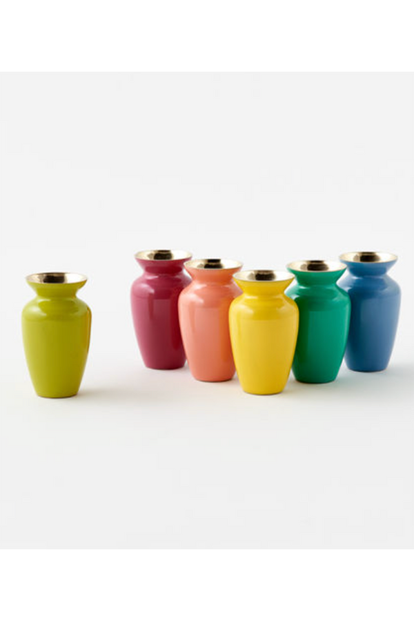Solid Bright Colored Vase