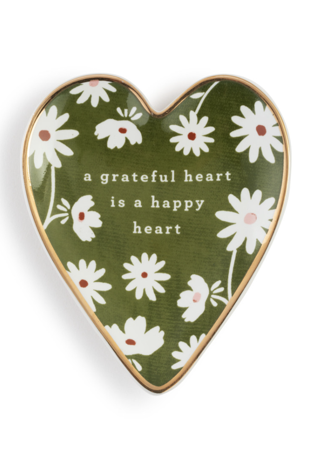 Heart Trinket Dish - Grateful
