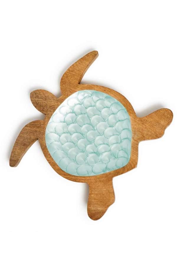 Shimmering Turtle Serving Tray