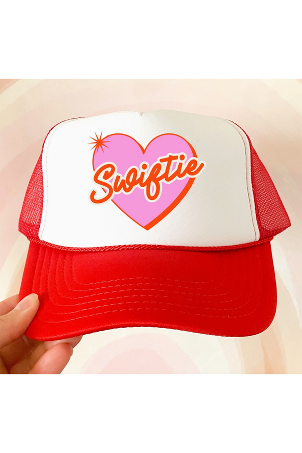 Swiftie Heart Trucker Hat
