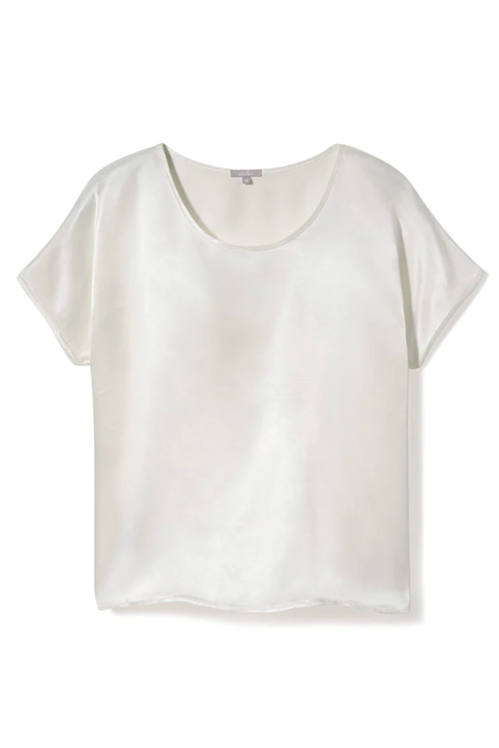 SIDEWALK SALE ITEM - Roxxy Satin Tee - Pearl