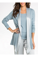 Shelby Rib Knit Cardigan - Morning Blue