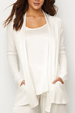 Shelby Rib Knit Cardigan - Pearl