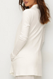 Shelby Rib Knit Cardigan - Pearl