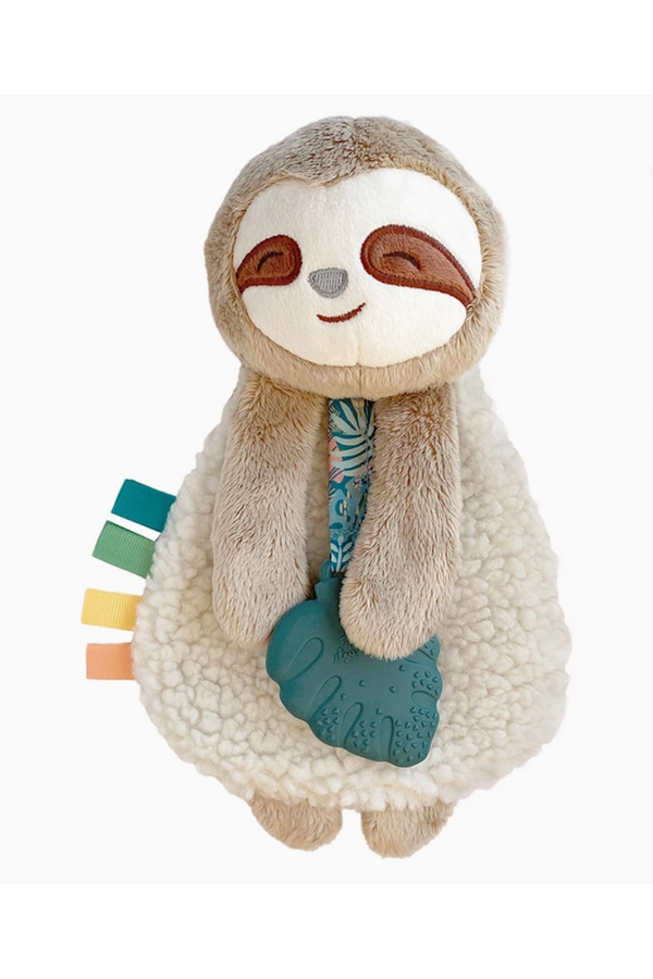 Lovey with Teether Toy - Peyton Sloth