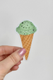 Trendy Sticker - Mint Chip Ice Cream Cone