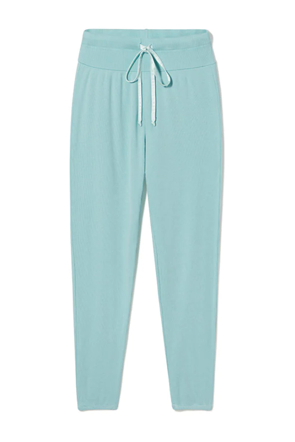 Dena Ribbed Sweatpant - Aqua