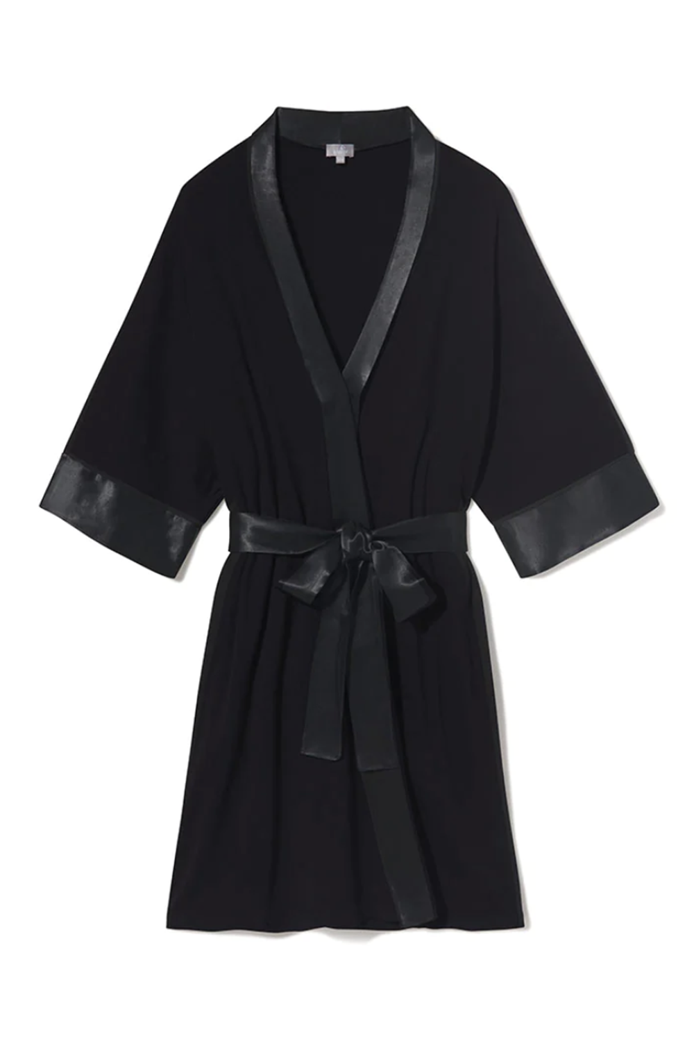 Shala Kimono Robe - Black