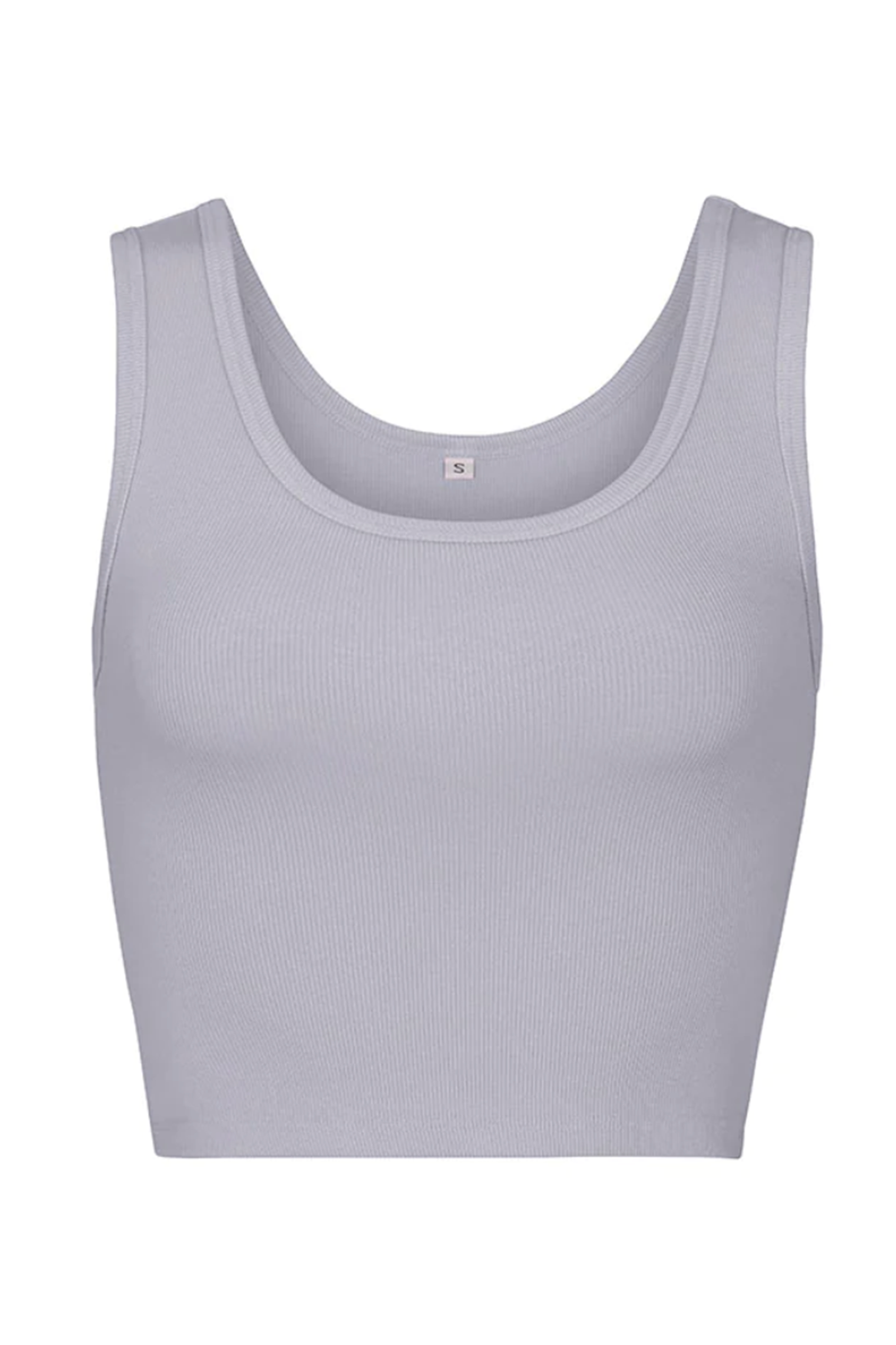 PJ Bra30 Crop Scoop - Cement