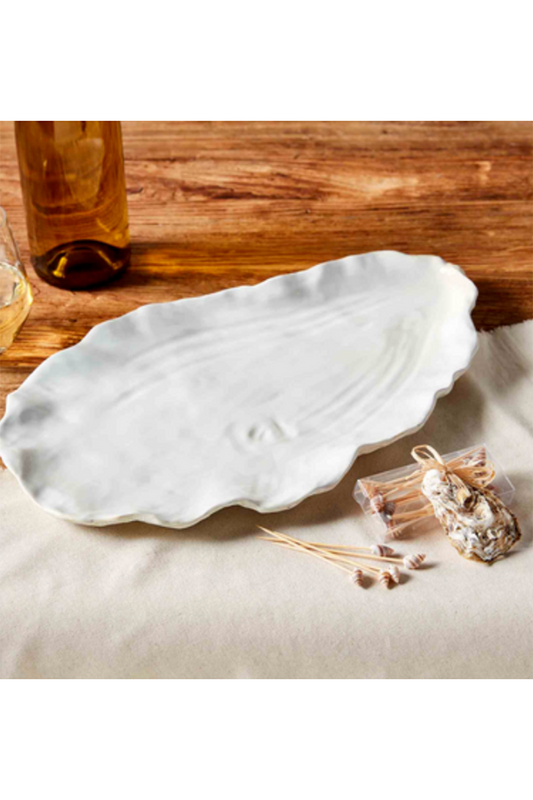 Oyster Platter with Shell Picks