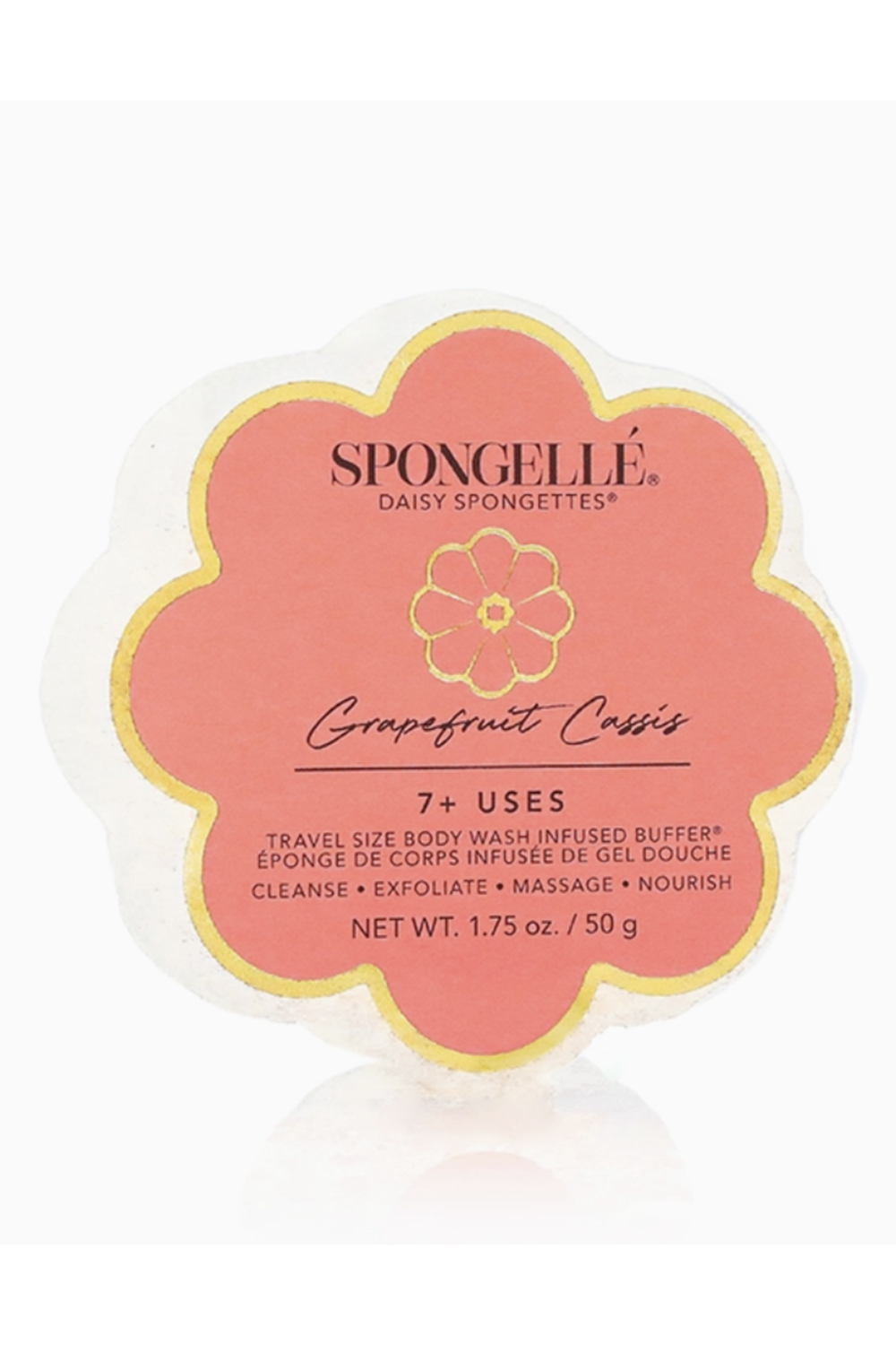 Spongelle Daisy Spongette - grapefruit cassis