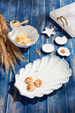 Ruffled Seashell Platter