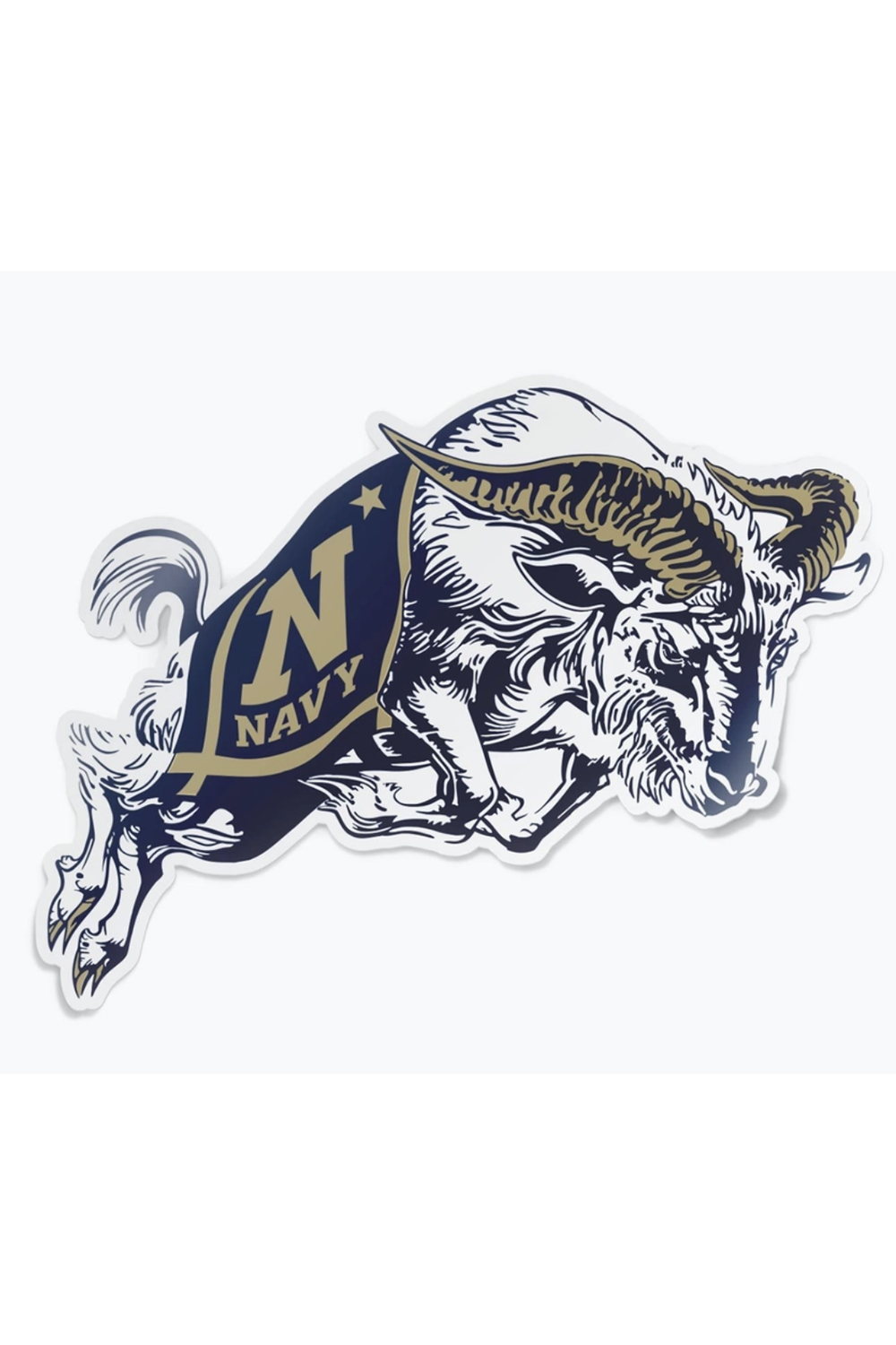 Trendy Sticker - Bill the Goat NAVY