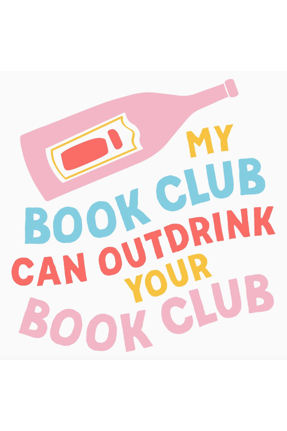 Cocktail Napkin Pack - My Book Club