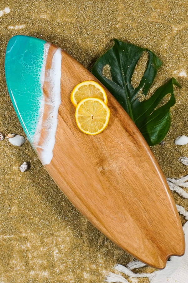 Lynnie Cheeseboard - Surfboard Caribbean Blue