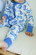 Bamboo Sleeper Pajamas - Blue Crab