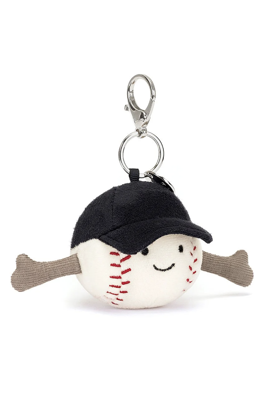 JELLYCAT Amuseable Sport Bag Charm - Baseball