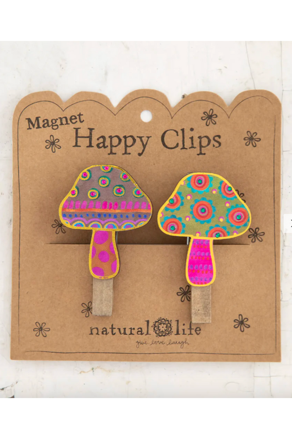 Magnet Chip Clip Set - Mushroom