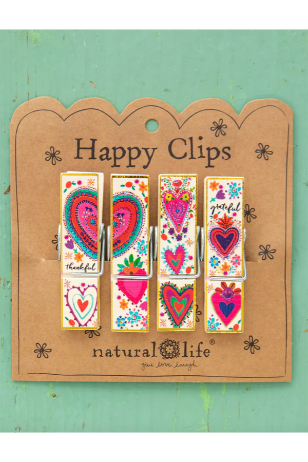 Chip Clip Set - Hearts