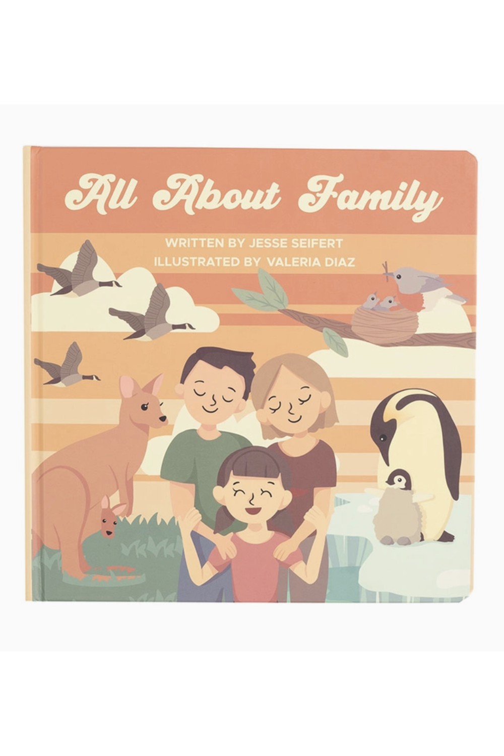 All About Family Board Book