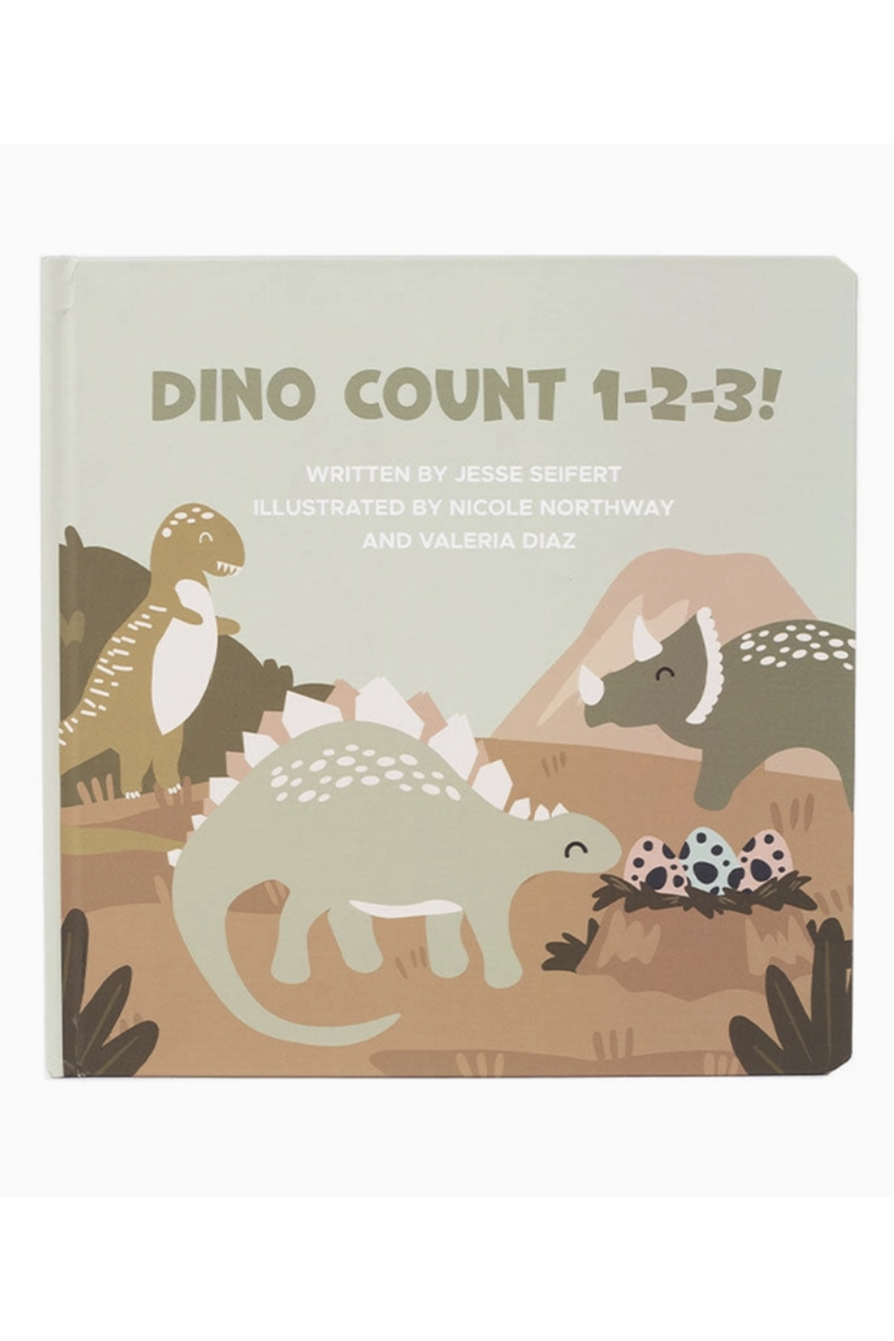 Dino Count 1-2-3! Board Book