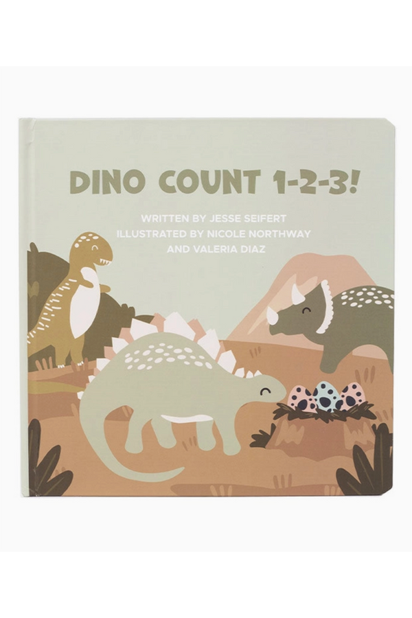Dino Count 1-2-3! Board Book