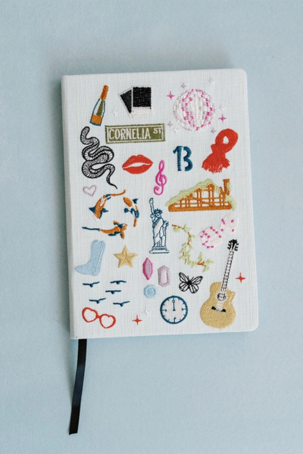 GA Embroidered Taylor Swift Notebook