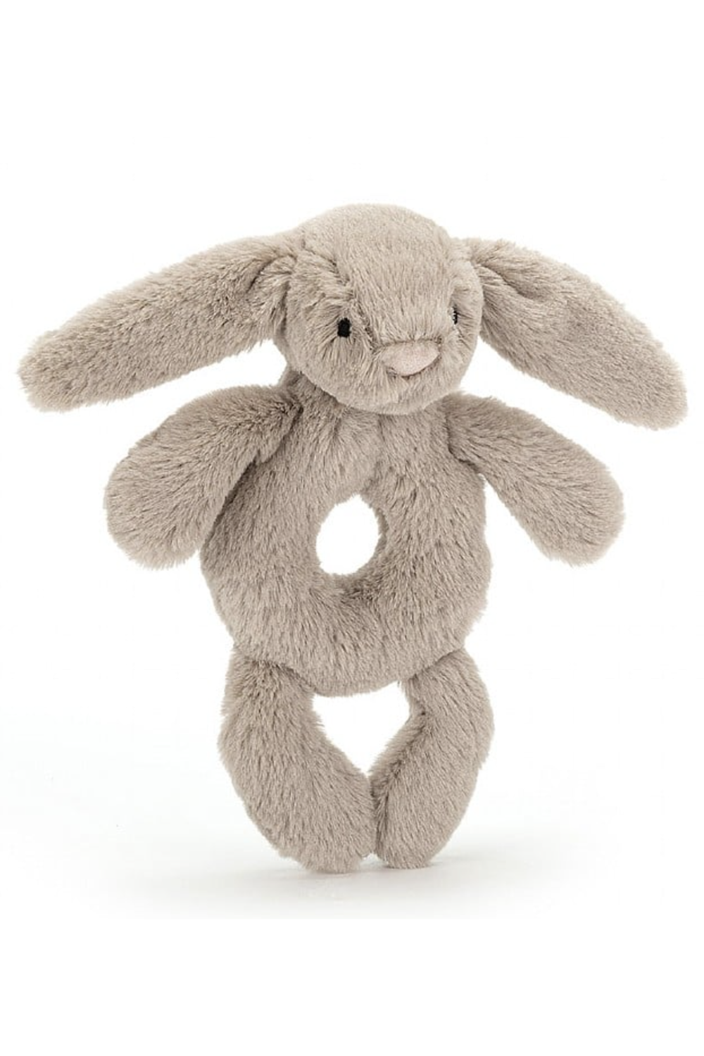 JELLYCAT Bashful Ring Rattle - Beige Bunny